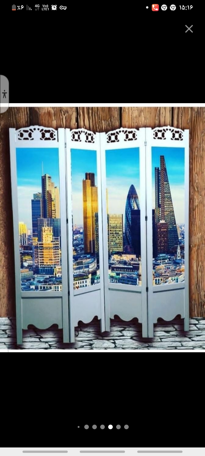 پاراوان چاپی هر لنگه ای ۵۰۰ هزار تومان. پایه نگهدارنده هر عدد ۵۰ هزار تومان